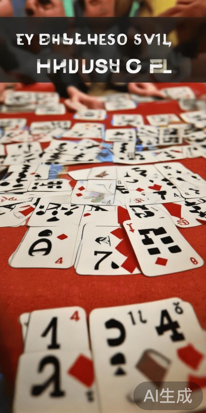 游戏采用一副或多副牌进行，牌点计算方式为：2-9牌